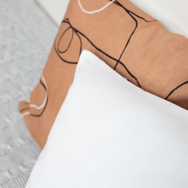  Набор декоративных подушек со съемным чехлом майн+ком 40х40 (см)-2 шт. (RH 24016+RH 24018) SELENA